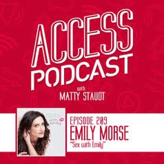 SexWithEmily's tweet photo. I got to join long time friend @mattystaudt on his podcast @AccessPodcast1 to tell you what I think the next big thing in sex is. Listen &amp; find out. https://t.co/vnquJe391W https://t.co/GCWuINSJkU