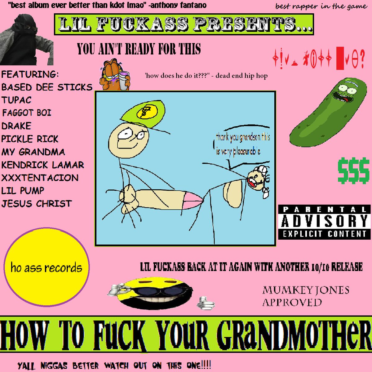 RetardrcrdsINC's tweet photo. That real rap shit comin soon 04/20/18
https://t.co/HNS6ALUeRk
#LILFUCKASS #THEGAOT https://t.co/iH3zjdsoFu