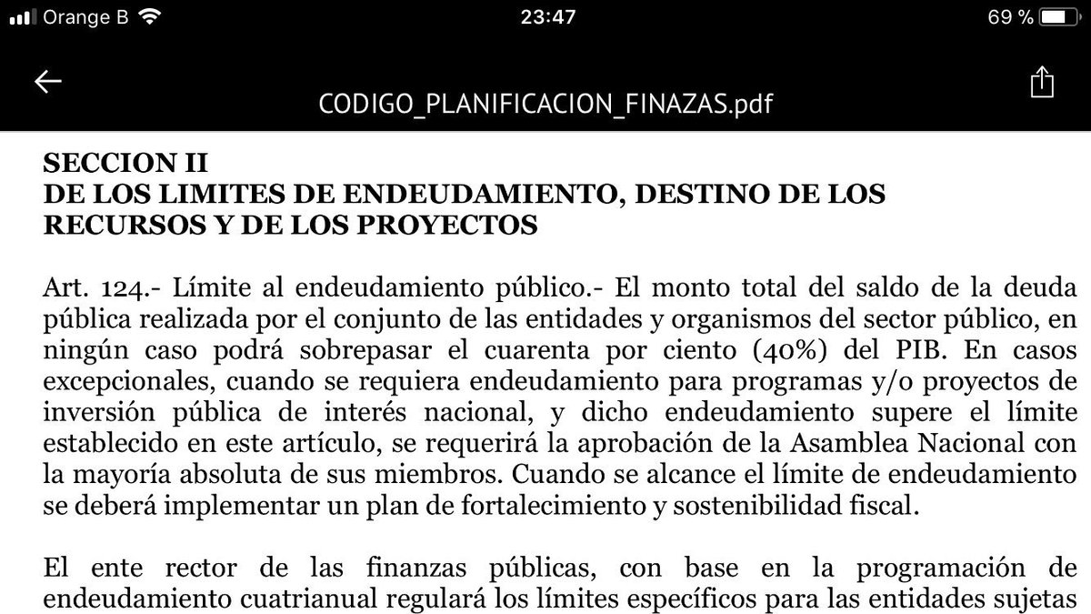 MashiRafael's tweet image. Aquí el art. 124 de Código de Finanzas Públicas, hecho por mi Gobierno. ¿Dónde define cómo se calcula  el saldo de deuda?
Para eso son los reglamentos.
Pero Contraloría dice que decreto 1218 es ilegal, por reglamentar la ley de acuerdo a normas internacionales.
¡Ya es demencial!