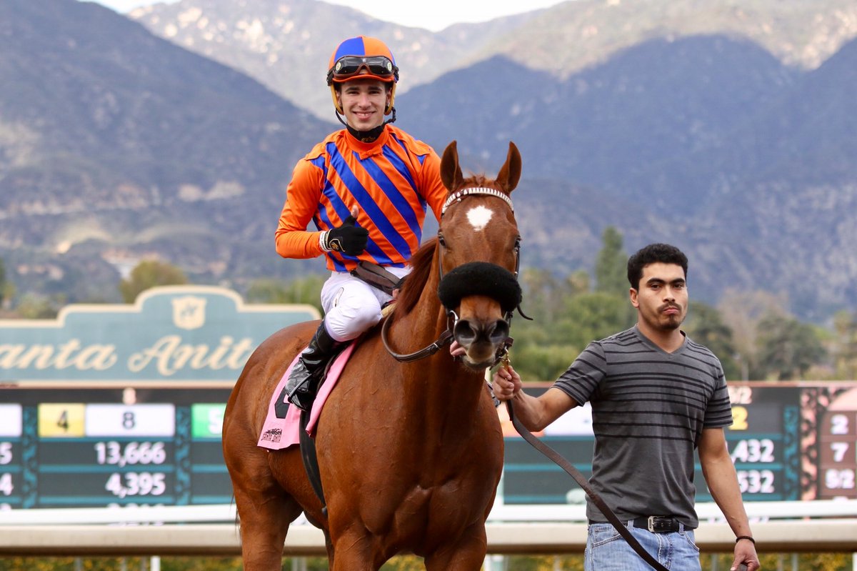 SA Press Box (@sapublicity) on Twitter photo Evin Roman riders his second winner on the card in the last race <a href="/santaanitapark/">Santa Anita Park</a> aboard Awesome Anywhere. (Order - #8/2/5/3) Evin Roman riders his second winner on the card in the last race <a href="/santaanitapark/">Santa Anita Park</a> aboard Awesome Anywhere. (Order - #8/2/5/3)