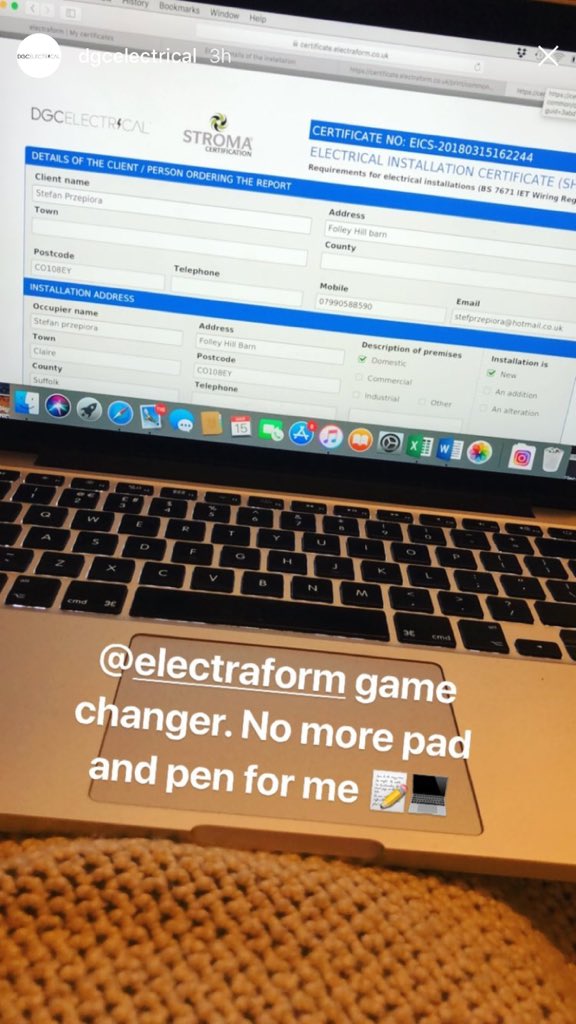 electraform's tweet image. One of our happy customers #electraform