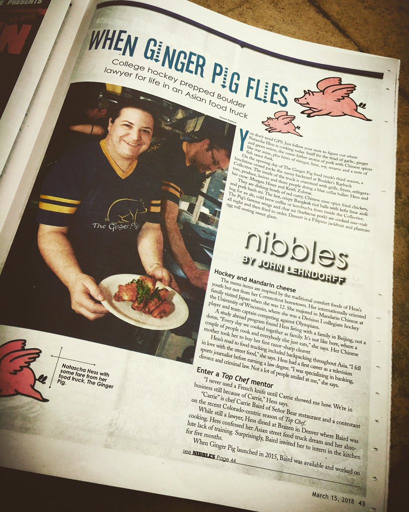 Thank you John Lehndorff and <a href="/boulderweekly/">Boulder Weekly</a> We are humbled by your kind words #addictive #foodtruck #boulder #dreamsdocometrue 
boulderweekly.com/cuisine/ginger…