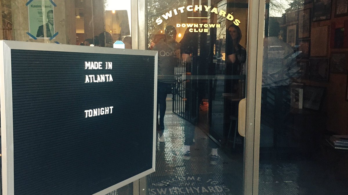 jespermikk's tweet photo. You bet! #madeinatlanta @switchyards #aneventaweek https://t.co/hz9CZc47V7