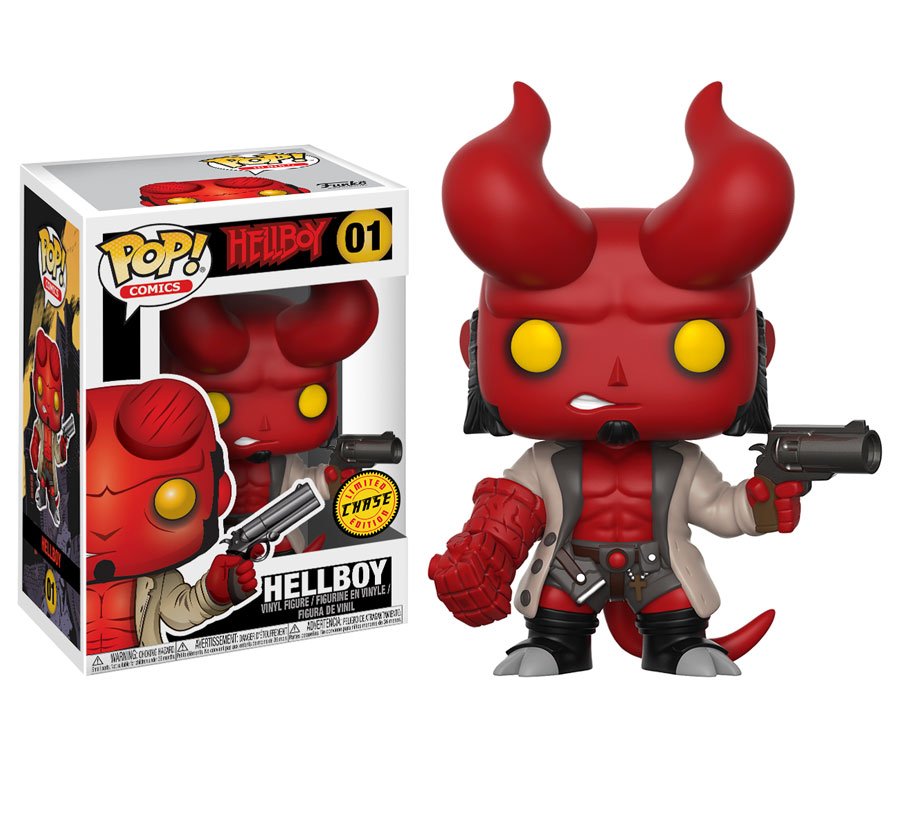 Funko's tweet photo. RT &amp; follow @funko for the chance to win a CHASE Hellboy Pop! https://t.co/zM8XxLMV6j