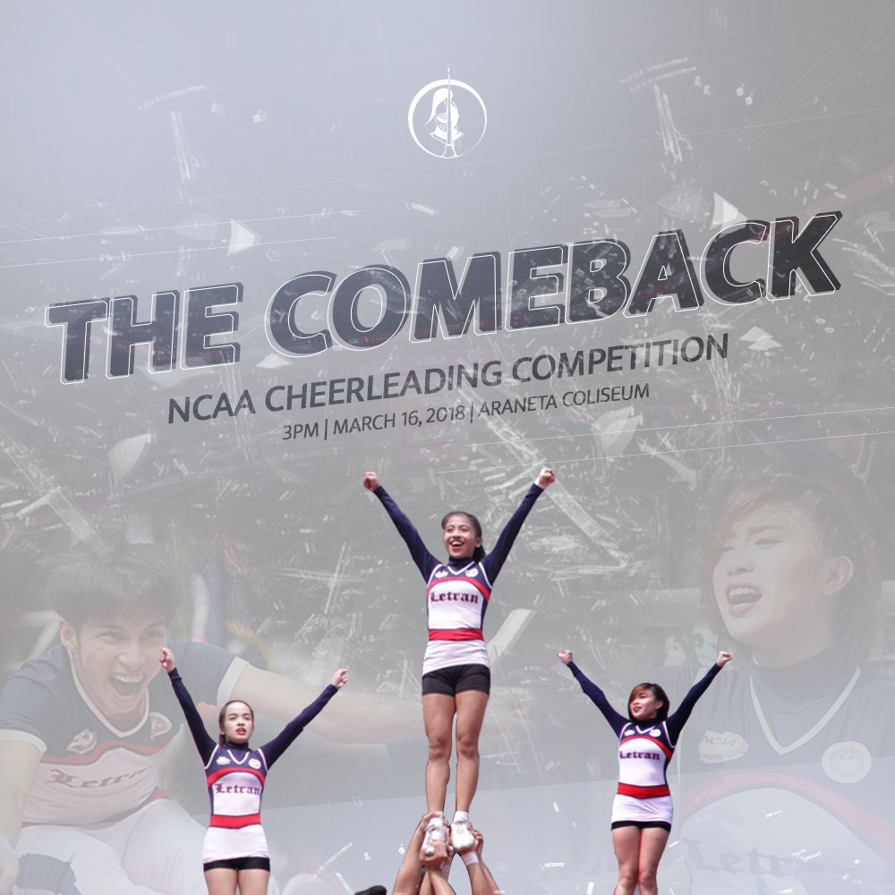 The comeback is real! Our very own Lakas Arriba Cheerleading Team returns to the #NCAASeason93 Cheerleading stage.