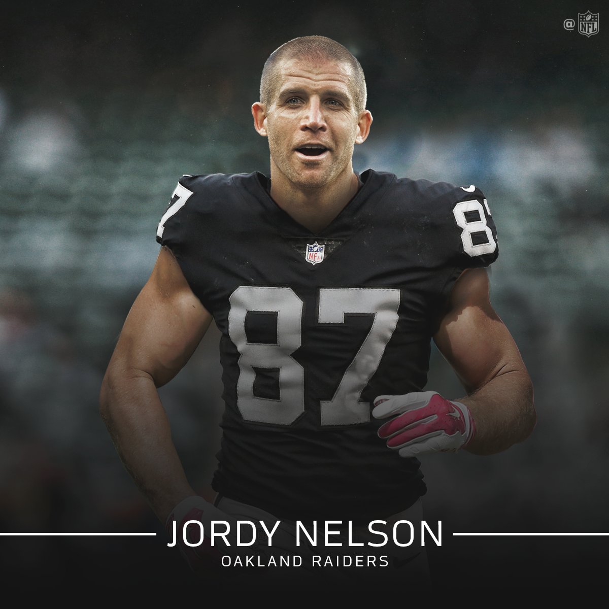 NFL's tweet image. Welcome to the @RAIDERS, @JordyRNelson!