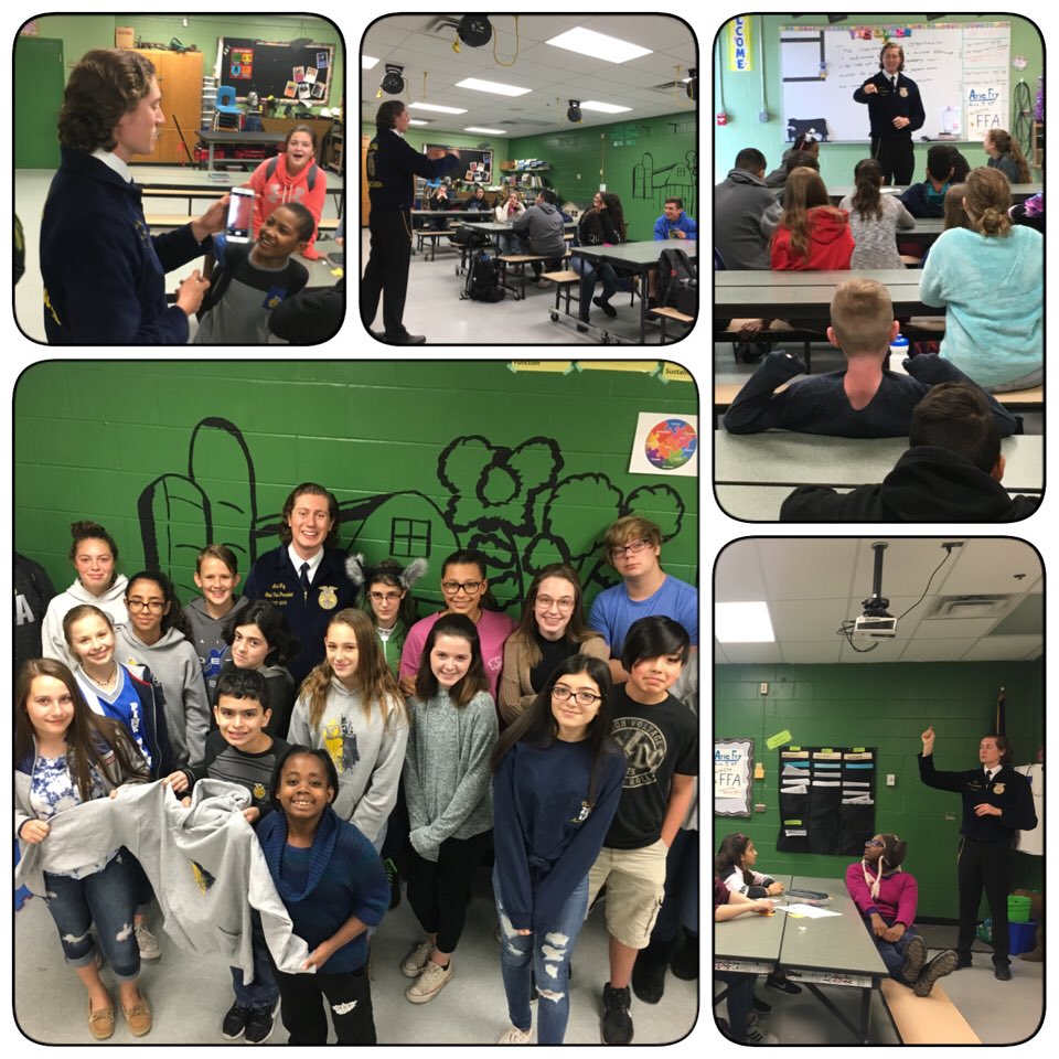 PVMSFFA's tweet image. &quot;Each one of you are a leader!&quot; Powerful words from a great role model. Arie Fry- Fl FFA State Vice President.