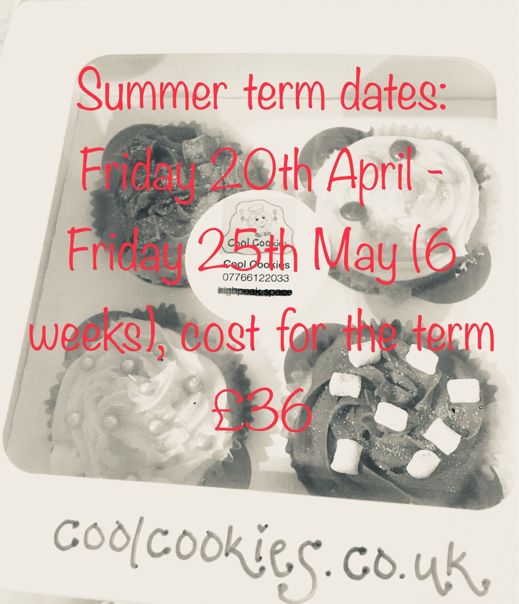 cool_cookies1's tweet photo. Dates for next term! #coolcookies #cookingforkids #childrenscookingclasses #newmills #highpeak #derbyshire https://t.co/5YxduqfLMB