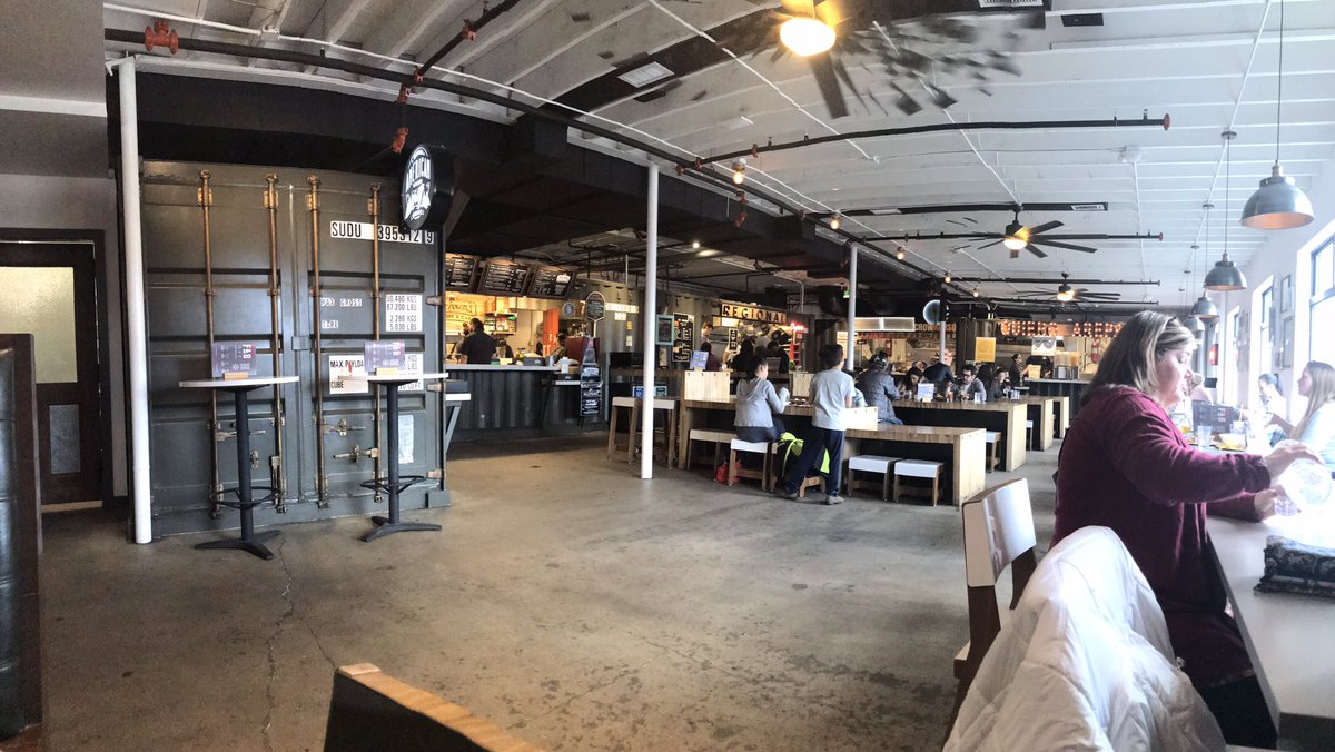 Dinner tonight is at Avanti! It is like food trucks indoors! Super nice