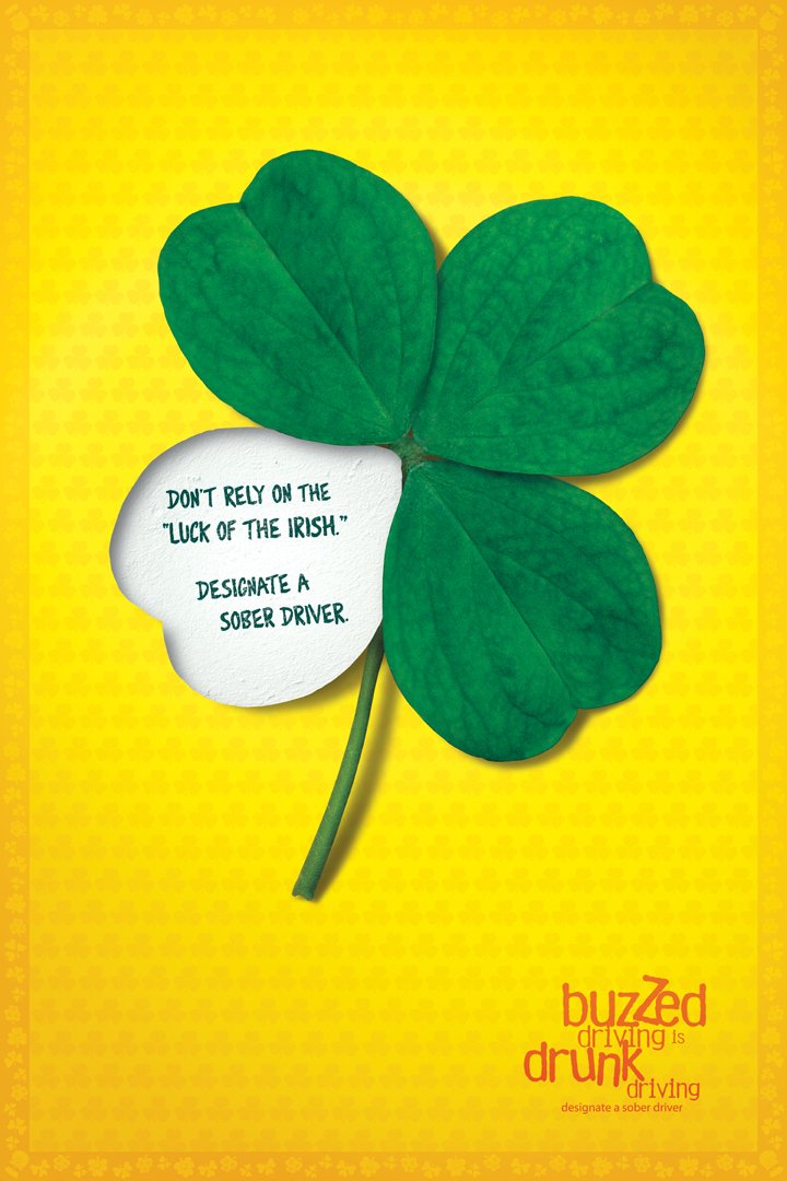MnDPS_MSP's tweet photo. Your luck will run out if you drive drunk on #StPatricksDay. Xtra DWI enforcement will be on MN roads. Make your friends green w/envy – line up a sober ride. https://t.co/xCqfT8TyLR