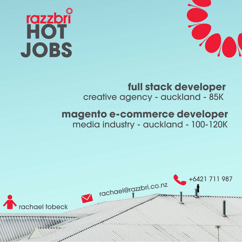 rachael_crew's tweet photo. Two hot roles I'm working on right now in @auckland_NZ  get in touch for more info .. https://t.co/1su05ALCNo

@GaryBloxie @trudibatson @ash_thompson88 @razzbriRec @keanewzealand https://t.co/9S6ty7q7ua