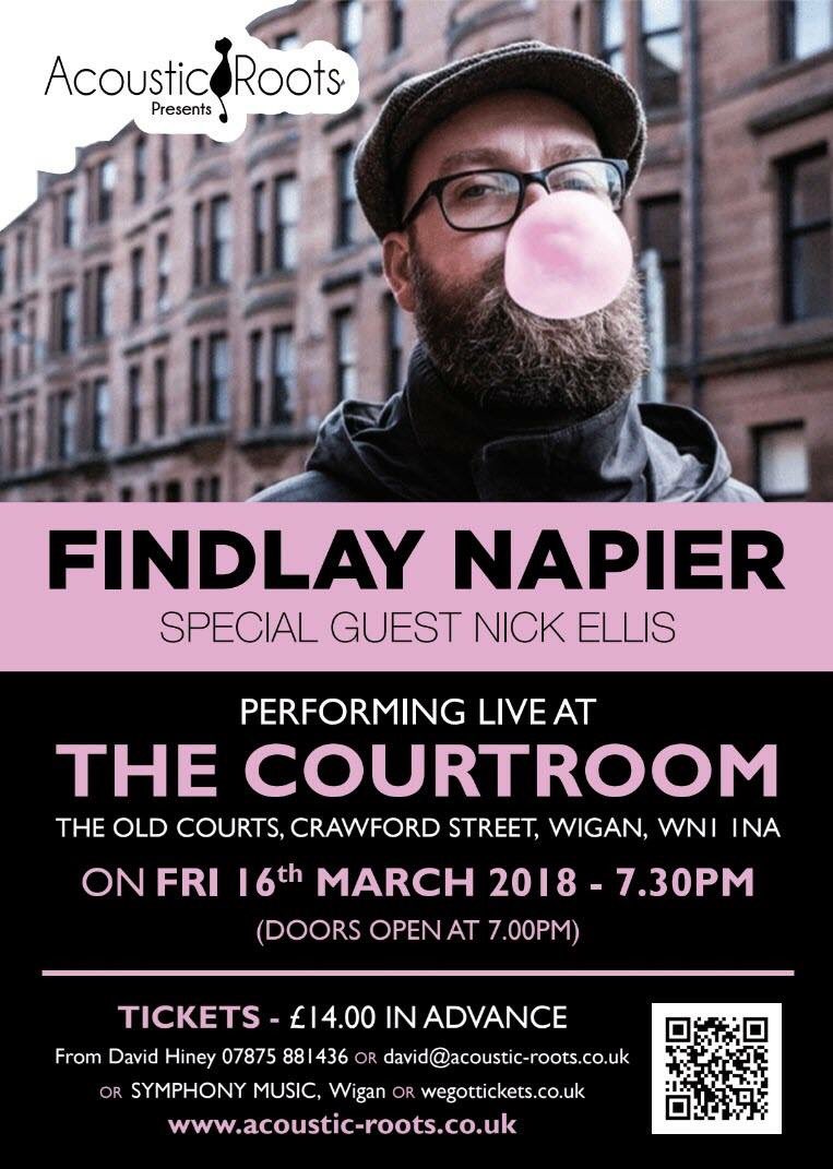 ianclev's tweet photo. Tomorrow night, with the great @findlaynapier. Great sound and vibe in @AcRoots Wigan. https://t.co/EZoPQV0pn1