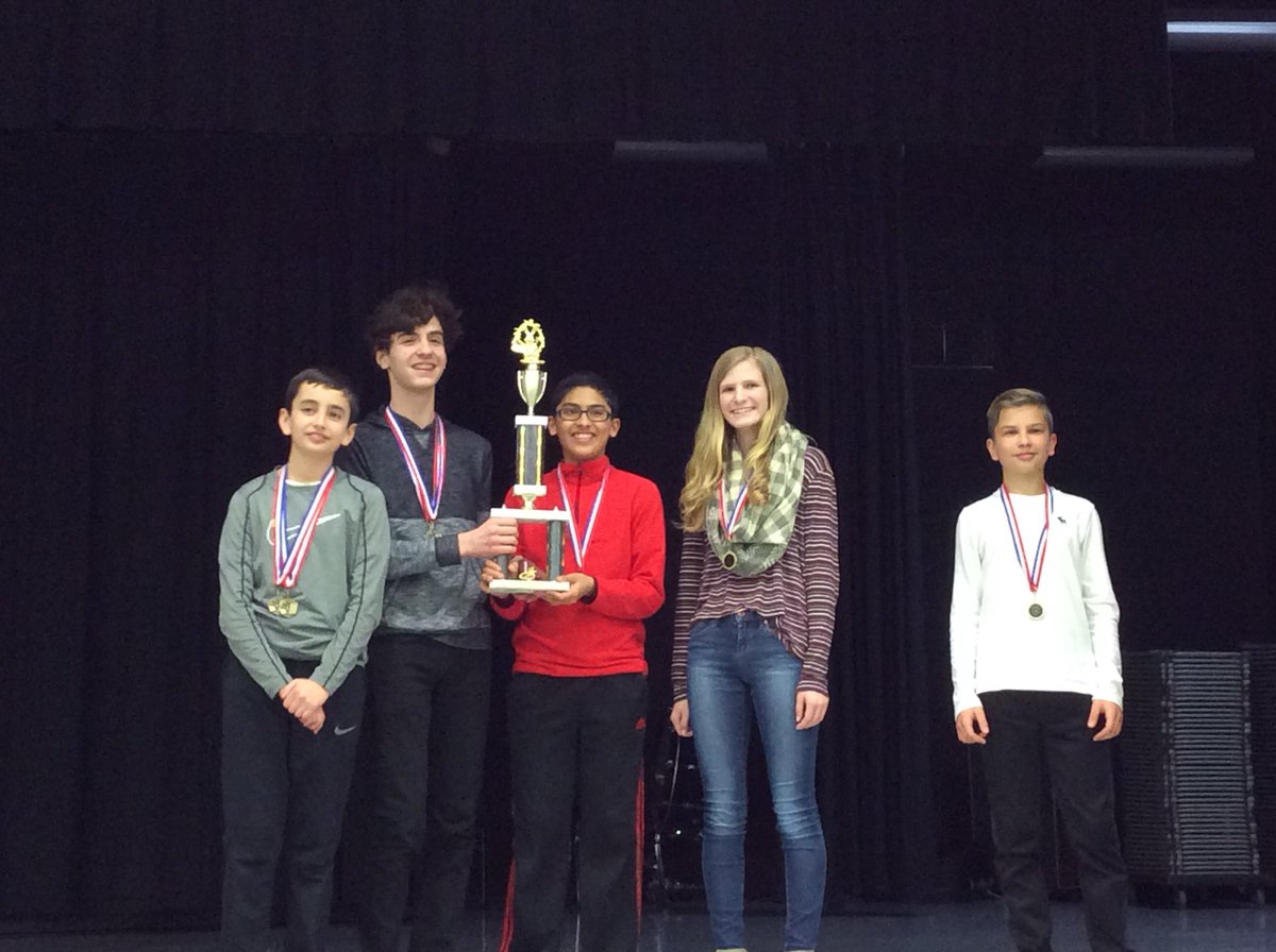 Ms_Simon_Math's tweet photo. 1st place (grade 7) Mathletes @CenturyWildcats @OSD135 @MrsHardekCJH https://t.co/H6CGvtzFYO