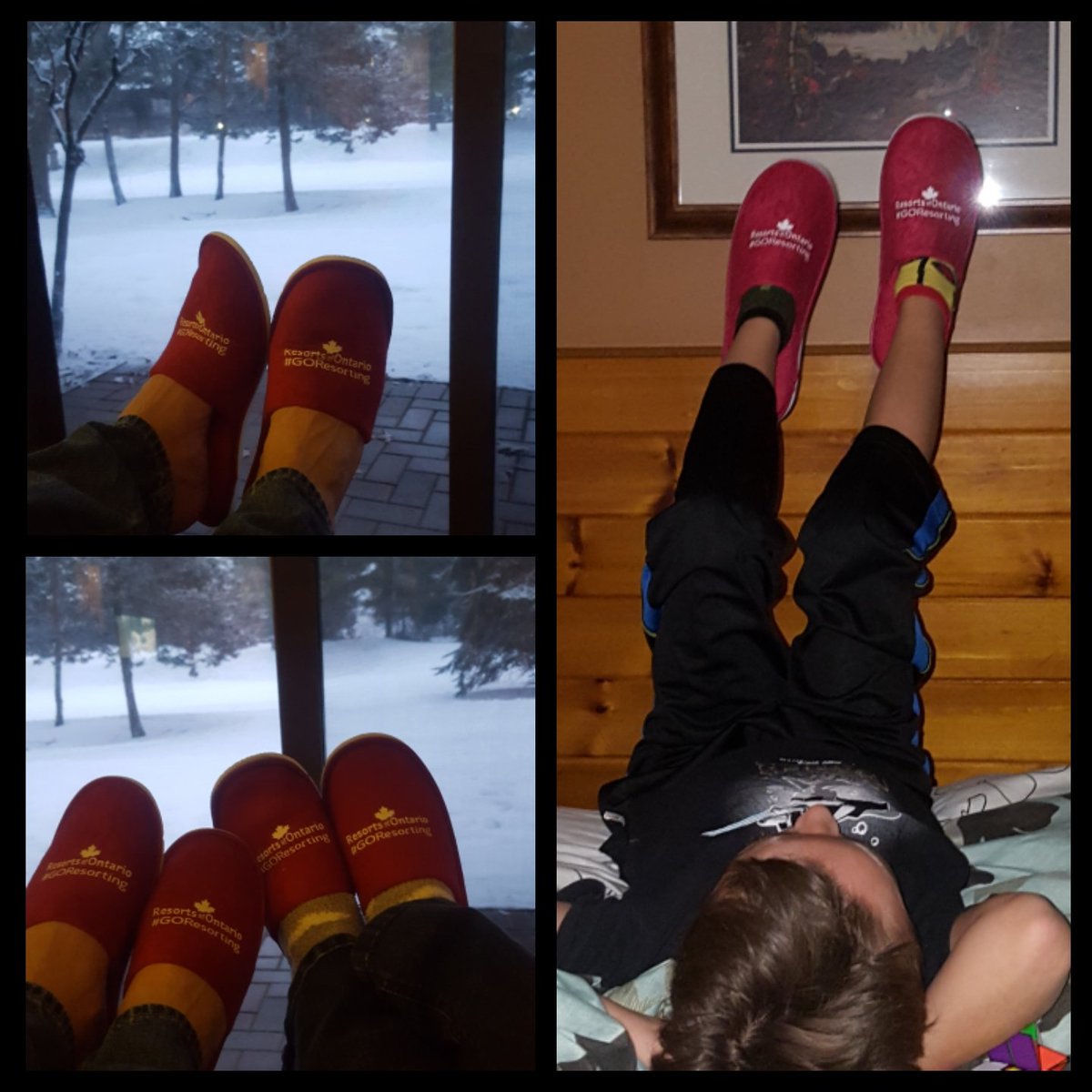 michaelwpowers's tweet image. @OakwoodResort thanks for the comp'd cozy slippers! #GOResorting #Warmfeet #Freestuff #ContestAlert #Swag #MarchBreak