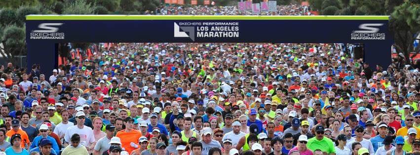 We can't wait to greet the runners at the finish line! RT <a href="/discoverLA/">Discover Los Angeles</a>: This Sunday, thousands of runners will navigate their way from #DTLA to #SantaMonica in the 33rd annual Skechers Performance @LAMarathon bit.ly/2DwKQKf 🏃🏽‍♀️