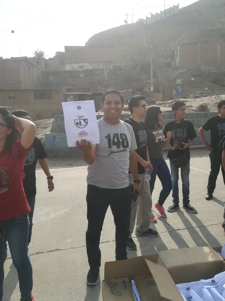 JairTeologo's tweet photo. #Generacion148 de nuestra @AdventistasUPS llegaron al territorio de la #MPCS por #GlobalYouthDay en los alrededores de la iglesia Edén de Manantial @EnzoChavez @FariChoque @YudyVilladeRome @HeyssenCordero @prsosthenes @adventistasmpcs @TulaJavier @MarcialCarrasco @Pr_Pinedo https://t.co/jkUDz7R8Kf