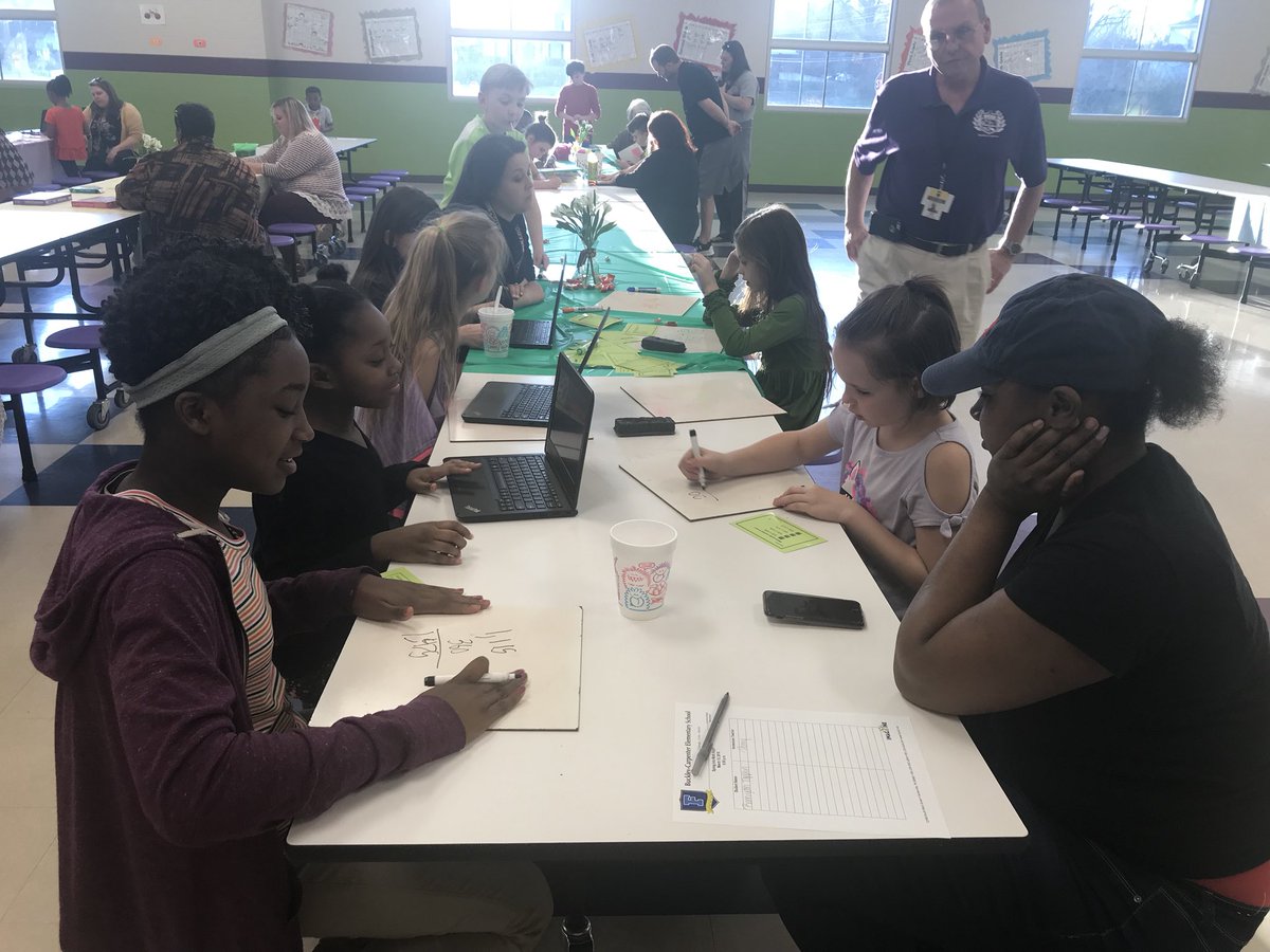 BCESMustangCity's tweet photo. Great fun was had by all! #springintomath @suptking https://t.co/oOhdEDP5xS