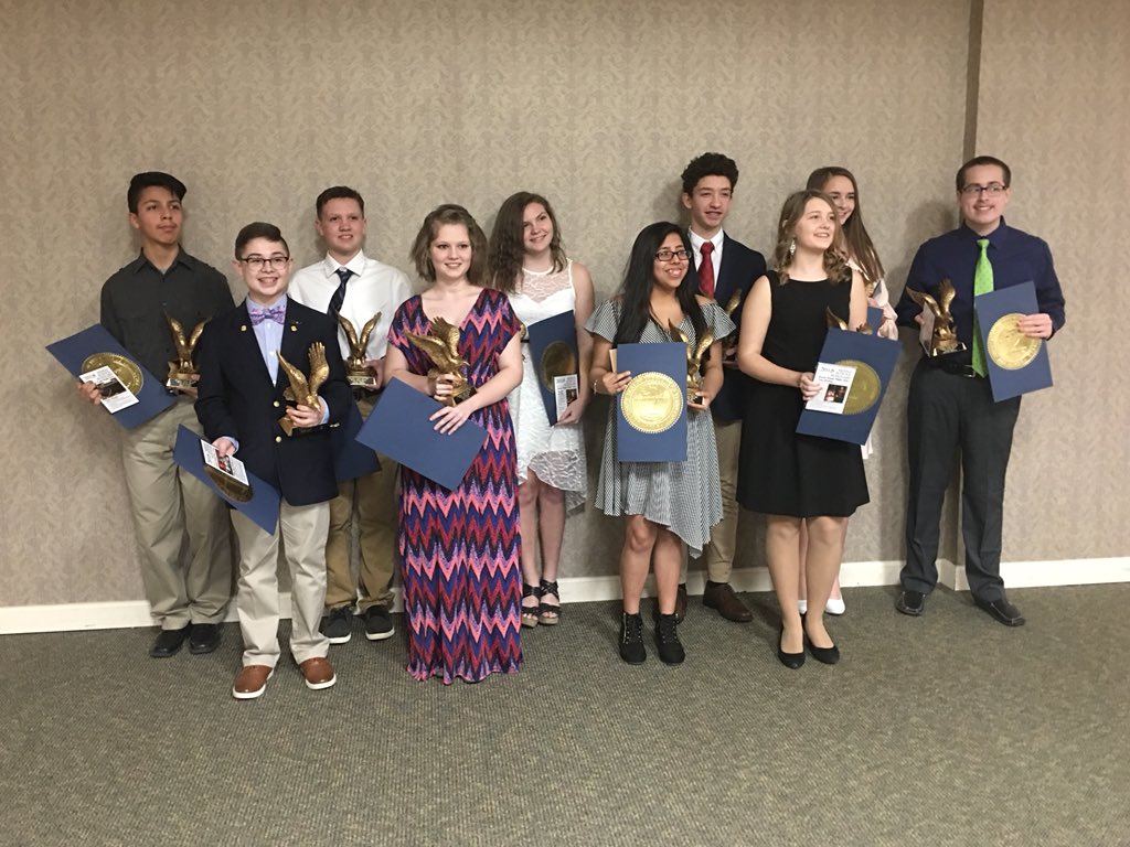 LHMS Middle School Scholars honored at tonight’s banquet. #goodtogreat