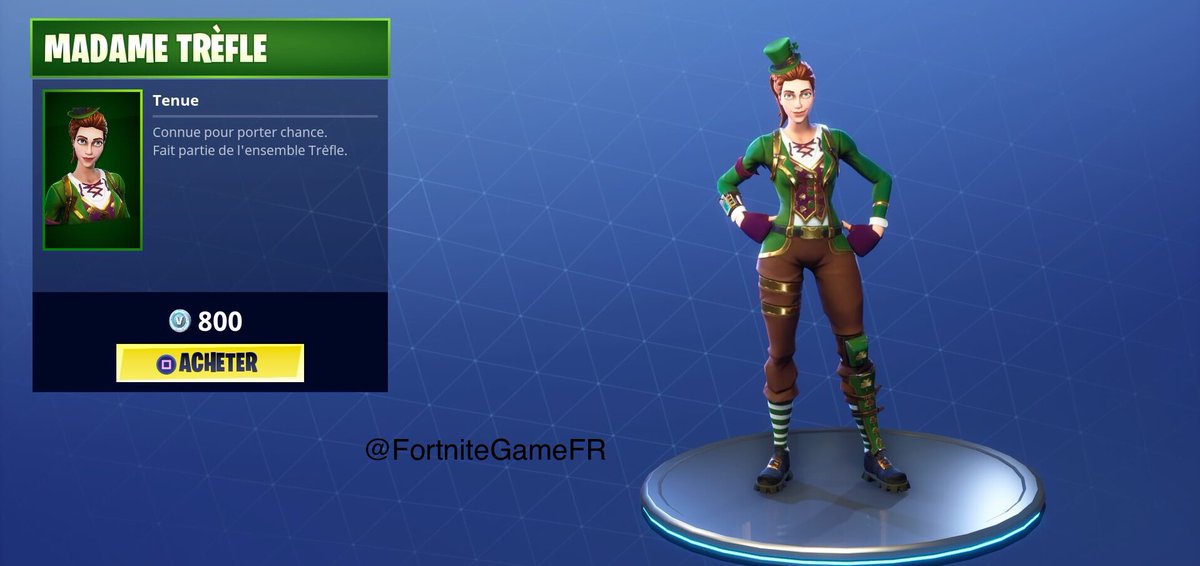 Fortnite France on Twitter: "Un nouveau skin dans les ... - 1200 x 566 jpeg 67kB
