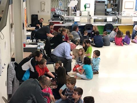 awlswh's tweet photo. Great economics discussions going on between our third graders and local businesses! https://t.co/OXrhNMppTj