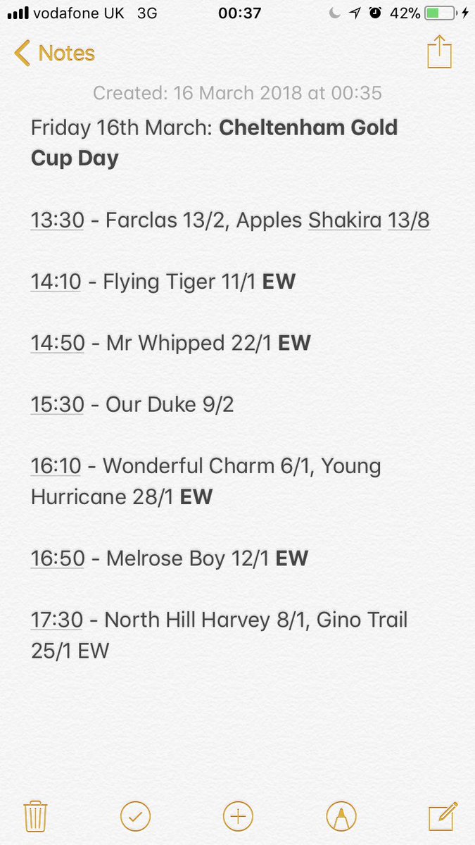 FreeTipsForYou7's tweet image. #CheltenhamGoldCup #CheltenhamFestival #BeatTheBookies #FreeTips #FirstAttempt #HorseRacing #LetsGo