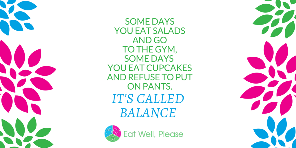 It's all about balance!
