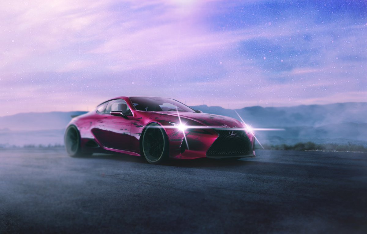 CarCentralMedia's tweet photo. Widebody Lexus LC500 render before and after👉🏽 https://t.co/zgEdYRTm8N