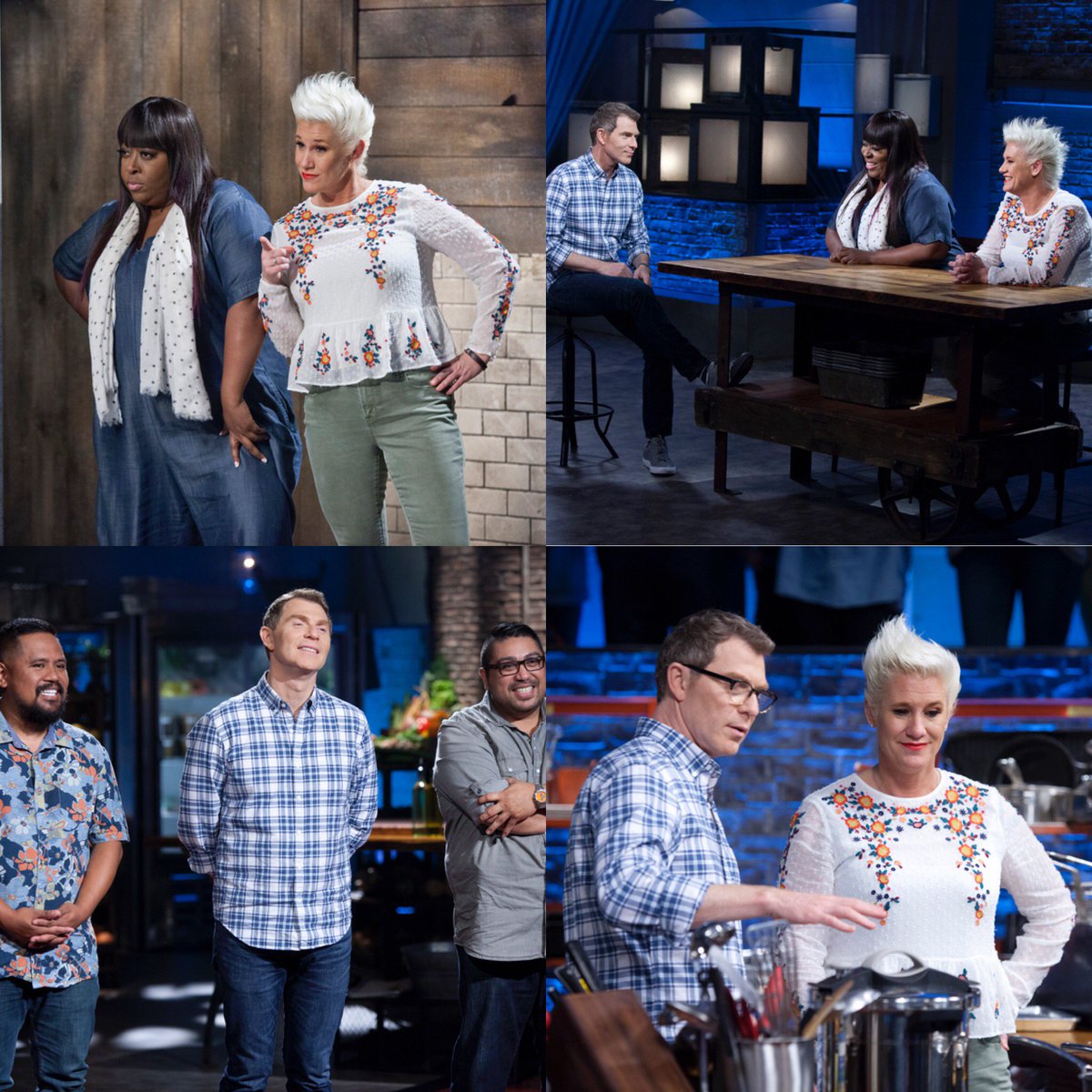 The arena gets some love when Worst Cooks in America’s <a href="/chefanneburrell/">anne burrell</a> and comedian <a href="/LoniLove/">Loni Love</a> arrive to get their dear friend <a href="/bflay/">Bobby Flay</a> beat. They’re bringing chefs Paras Shah and <a href="/chefwonder/">Sheldon Simeon</a> to do the dirty work.See it all go down TONIGHT on a new episode of #beatbobbyflay at 10pm