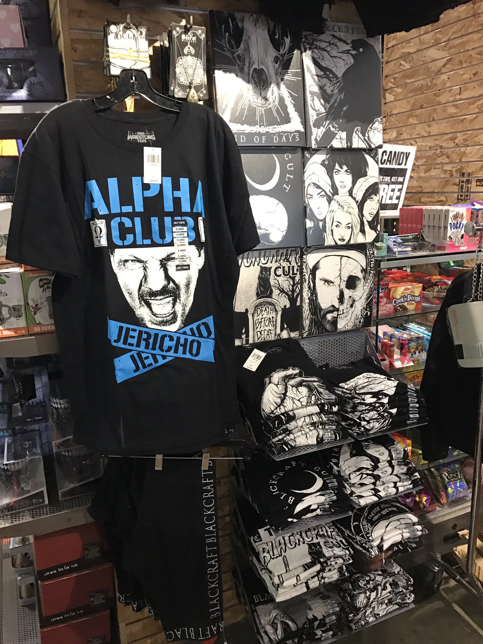 Alpha club hot sale shirt hot topic