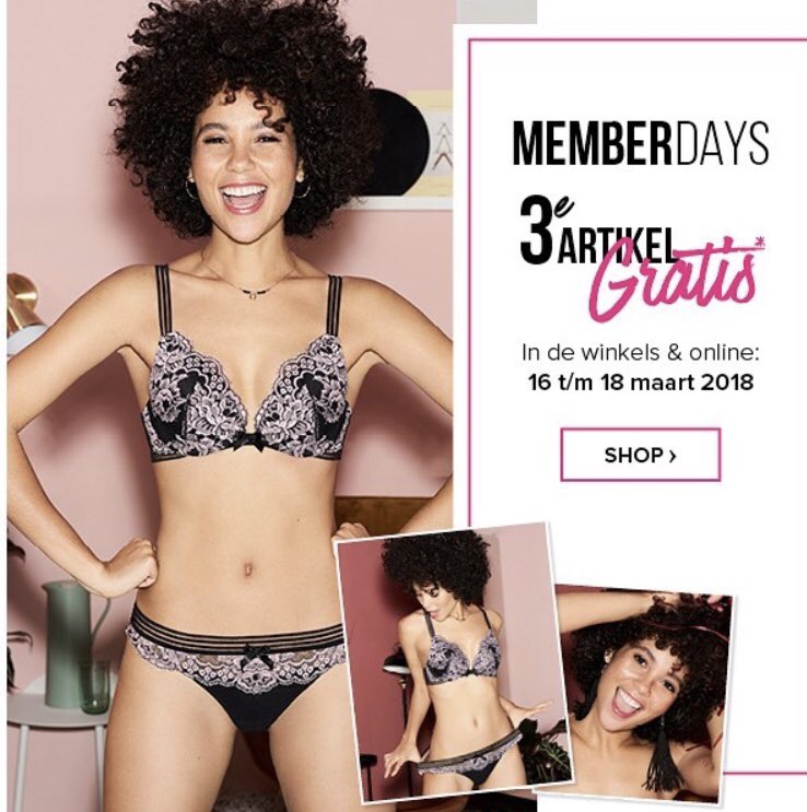 Yes memberdays <a href="/Hunkemoller/">Hunkemöller</a> 😍♥️! #shoptillyoudrop #sheropower