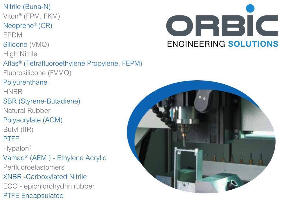 We stock a huge range of seals in many different materials to suit all sorts of environments #OrbicStocksIt #Seals