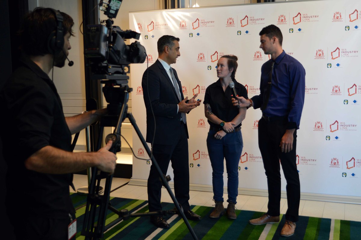 HIA_WA's tweet photo. Thanks again to our Apprentices Zac and Emily for coming to hear @MarkMcGowanMP launch the WA Industry Link Initiative #waindustrylink #wapol #HIApolitical #HIAapprentice https://t.co/ADRR1zASf6