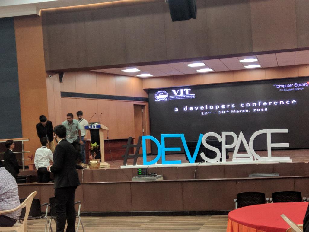 manojshesh24's tweet photo. Amazon #Alexa Workshops, Cyber Security, Workshops from Microsoft and a lot more lined up at #DevSpace2018 @csivitu #VIT https://t.co/tDP0MPED5n
