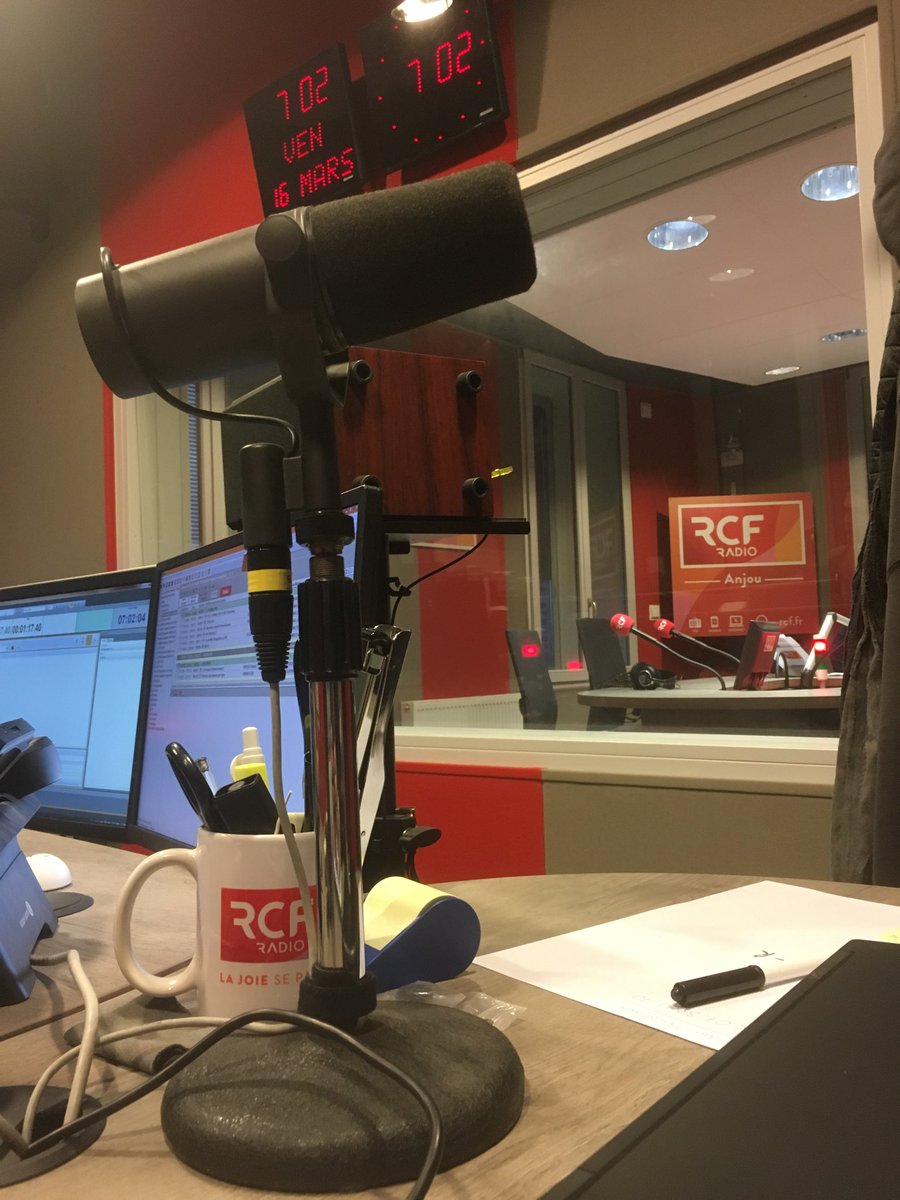 Premier rendez-vous de ce jour sur le plateau de la radio <a href="/RCFANJOU/">RCF ANJOU</a> pour évoquer dans le journal de 7h les #olympiades des métiers qui se tiennent au parc des expositions #Angers