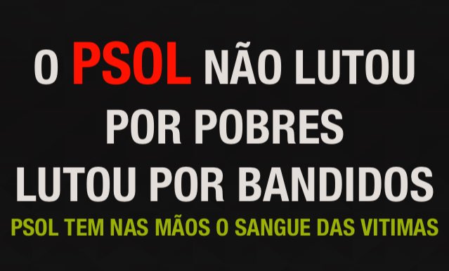 Resultado de imagem para psol e bandidos