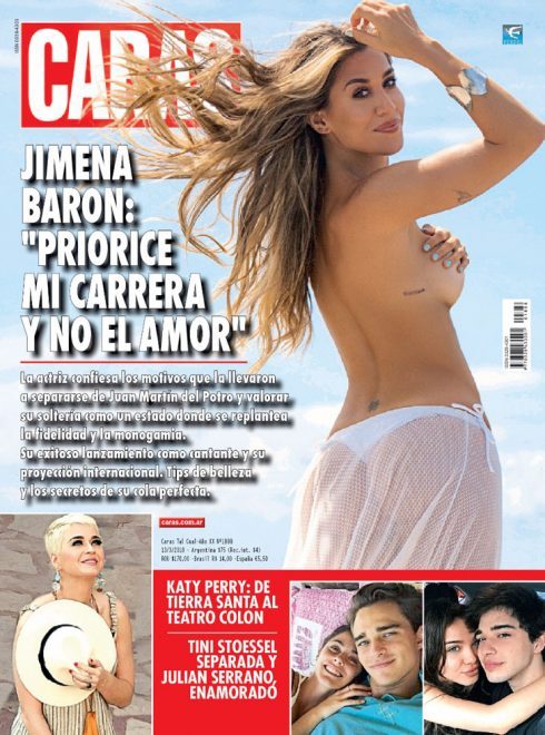 EXCAngels's tweet photo. Jimena Barón en la portada de revista Caras https://t.co/ZoS9Wi4NgE https://t.co/SkZGHrSbb0
