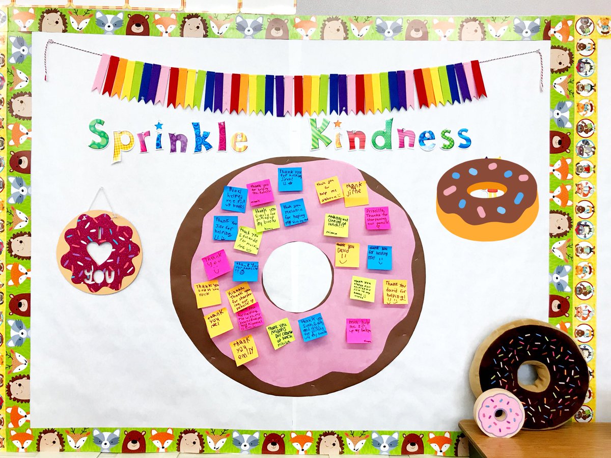 MKrabappel's tweet photo. #sprinklekindness #bekind #bethegood #kindnessmatters #secondgrade #BeaumontBears https://t.co/wzcC8jTI6o