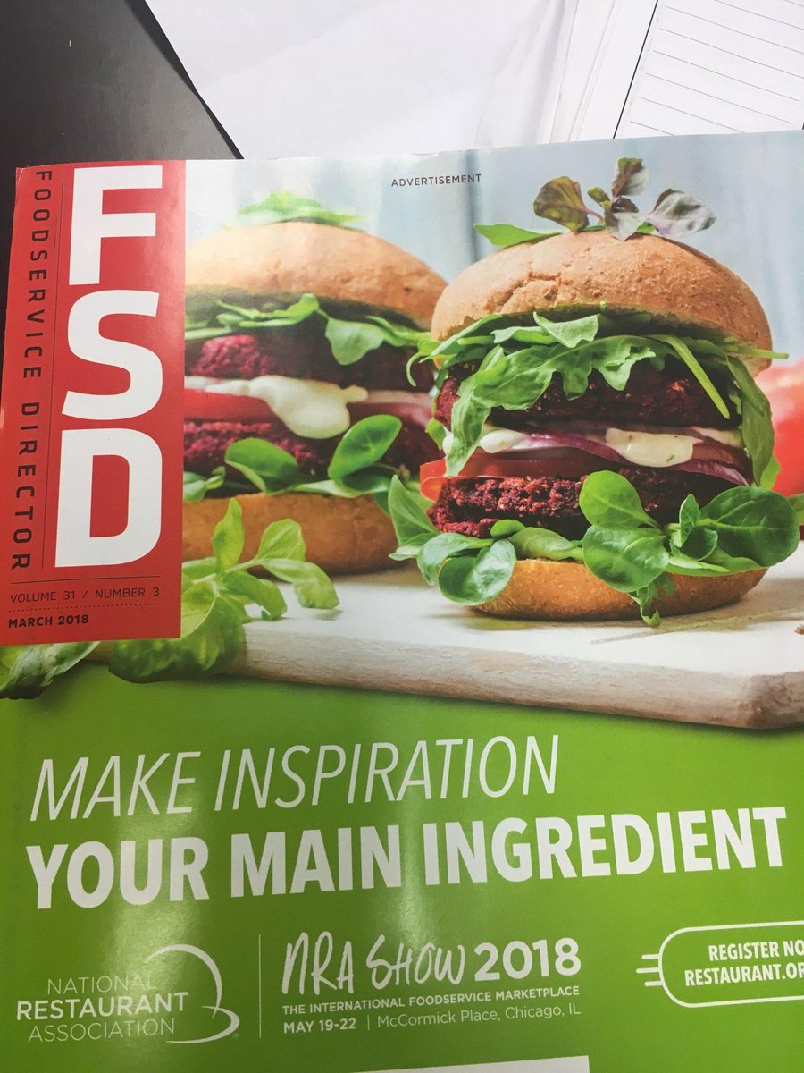Kimcantweet's tweet photo. Soo proud of our very own Francine Schmid at Shaler Area School District! Another write up in Foodservice Director Magazine! Thank you Fran for all your creativity and drive! @TNGMadPres @susan_veitchers @FranSchmid #tngfeedskids #shaler #foodserviceexcellence https://t.co/f2DP7GCkZJ