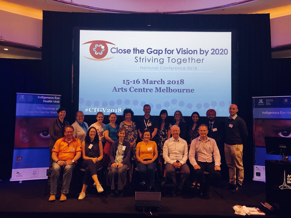 OptometryAus's tweet photo. Very proud to see so many optometrists in attendance at this years #CTGV2018! https://t.co/1TruPkxfuT