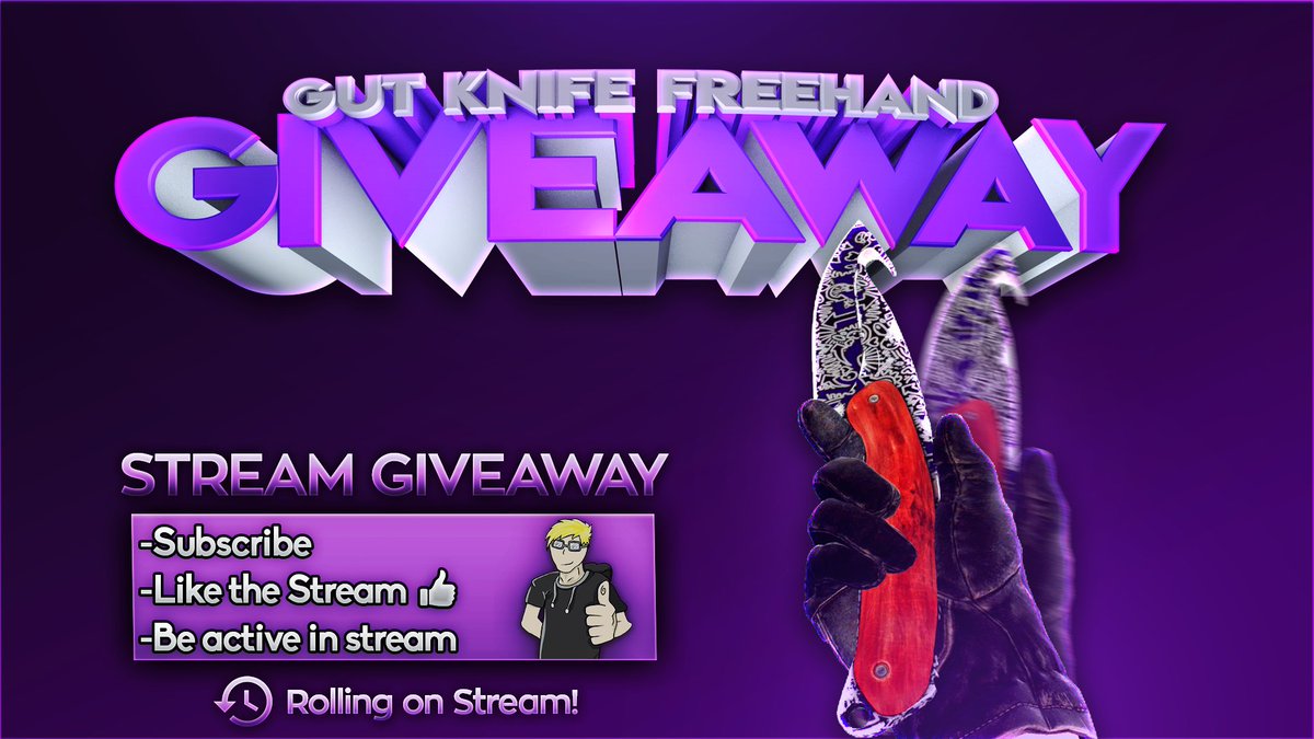 Bazerk's tweet photo. FREEHAND KNIFE GIVEAWAY! ($74)

1) RETWEET 
2) FOLLOW @Bazxrk AND @skinbetgg 
3) TAG A FRIEND
4) Like the Stream
5) MUST BE IN STREAM (KEYWORD)

STREAM: https://t.co/CH0lZQRBnB https://t.co/aOLNCzQwVs