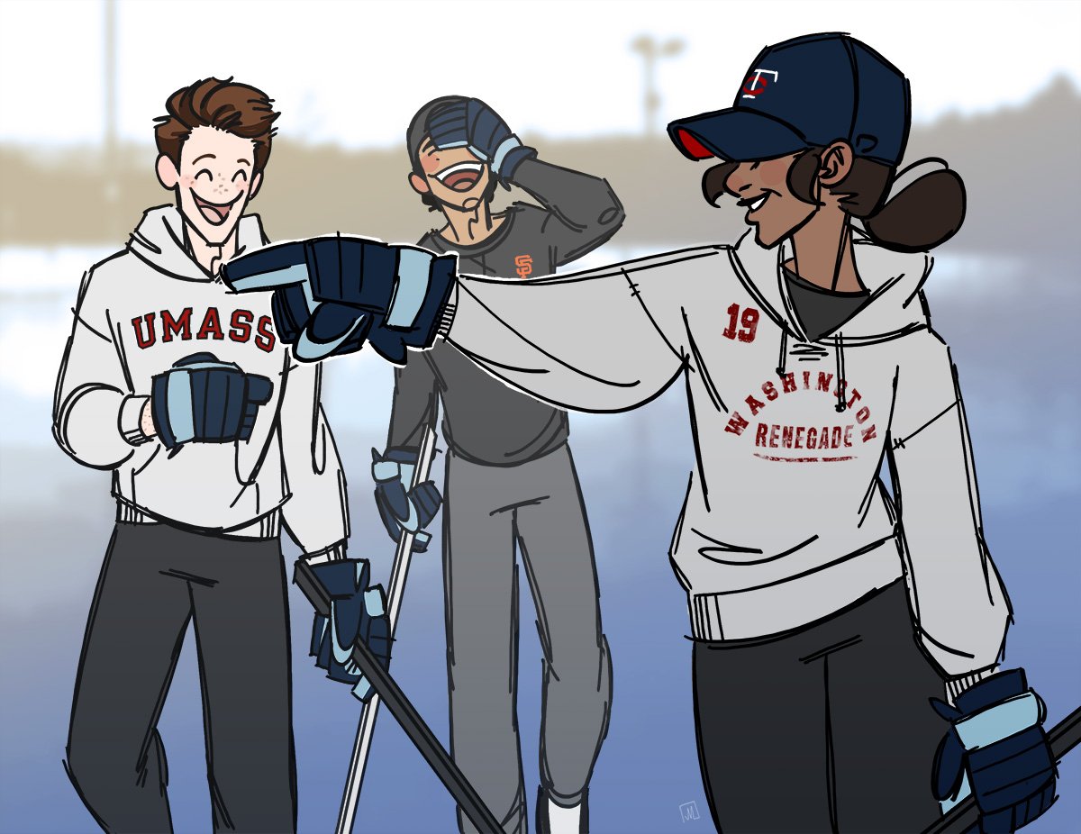 heymolls's tweet photo. accuweather says cambridge was nice enough for birthday shinny today 🎉 working towards seeing more of these kids this year 🙏🏼 https://t.co/TFS5eR8MBq