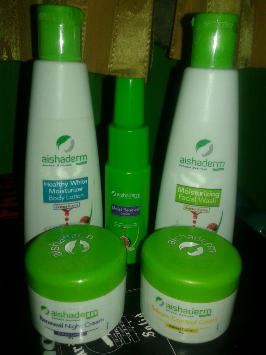Akatinasuwignyo's tweet photo. review produk Aishaderm (?) https://t.co/7xPbejn0FV