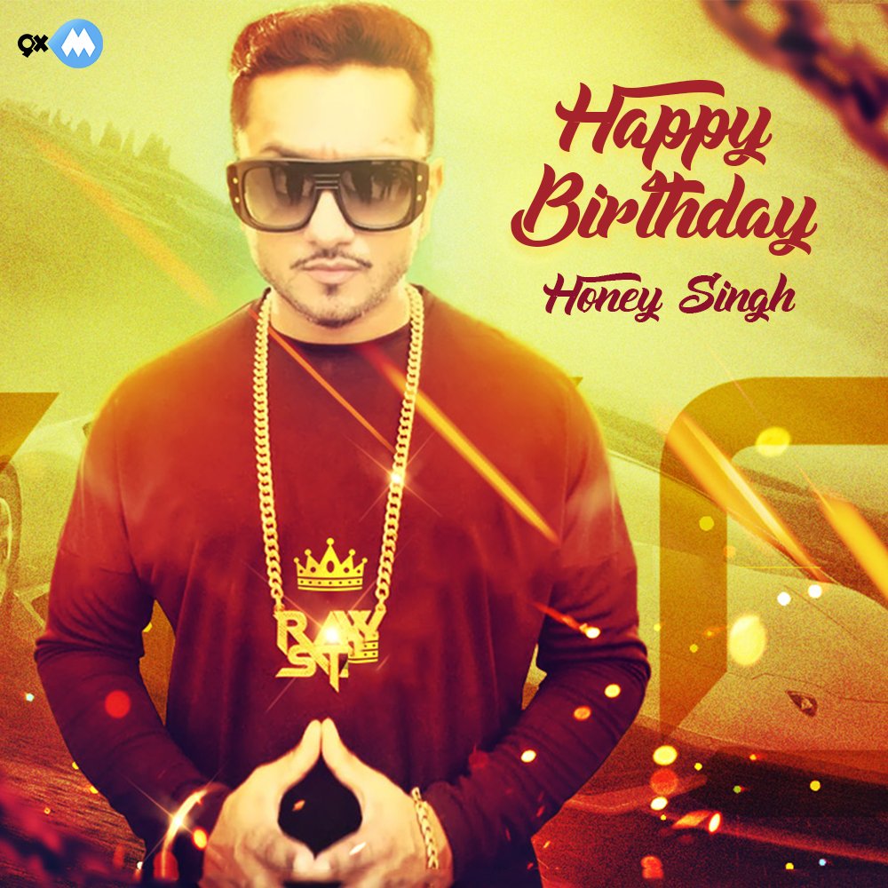 Happy Birthday Yo Yo honey singh 
Sir                        