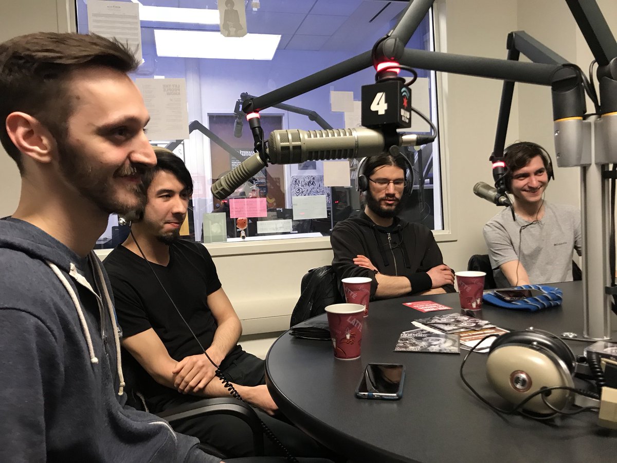 RadioOneChicago's tweet photo. @LeverBand joined us tonight !!! Super fun conversation with @AlvarezAlex27 ! Thanks guys! https://t.co/tQx80Bs3qE
