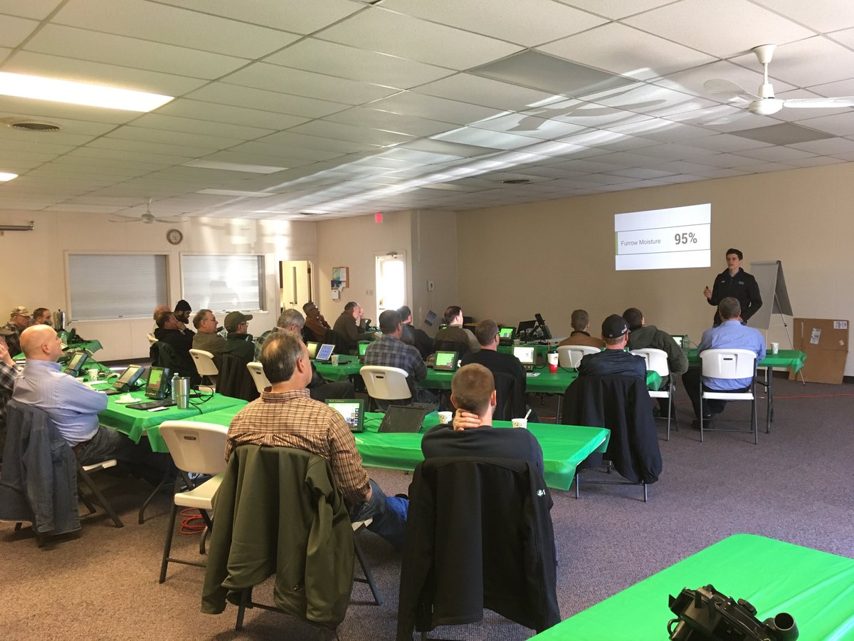 schlipf_jacob's tweet photo. Erichuber485 doing a great job of explaining SmartFirmer, at the first of our 20/20 Refresher Meetings. https://t.co/u6UvykyqAJ