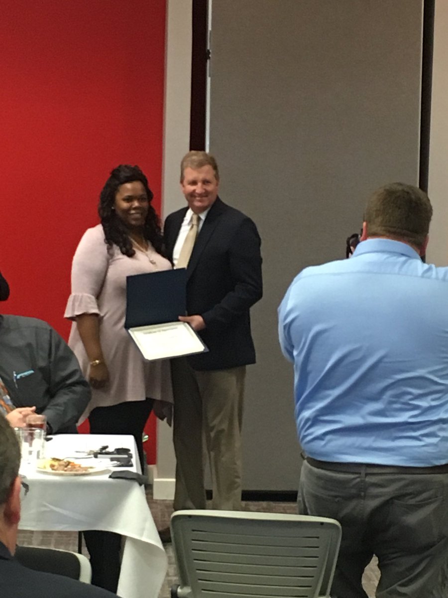 OESTribe's tweet photo. Congratulations to Mrs. Jinks and Mrs. Cunningham. Teacher of the Year and JSU Hall of Fame recipients. Awesome educator. https://t.co/0Y7KtFLtZ8
