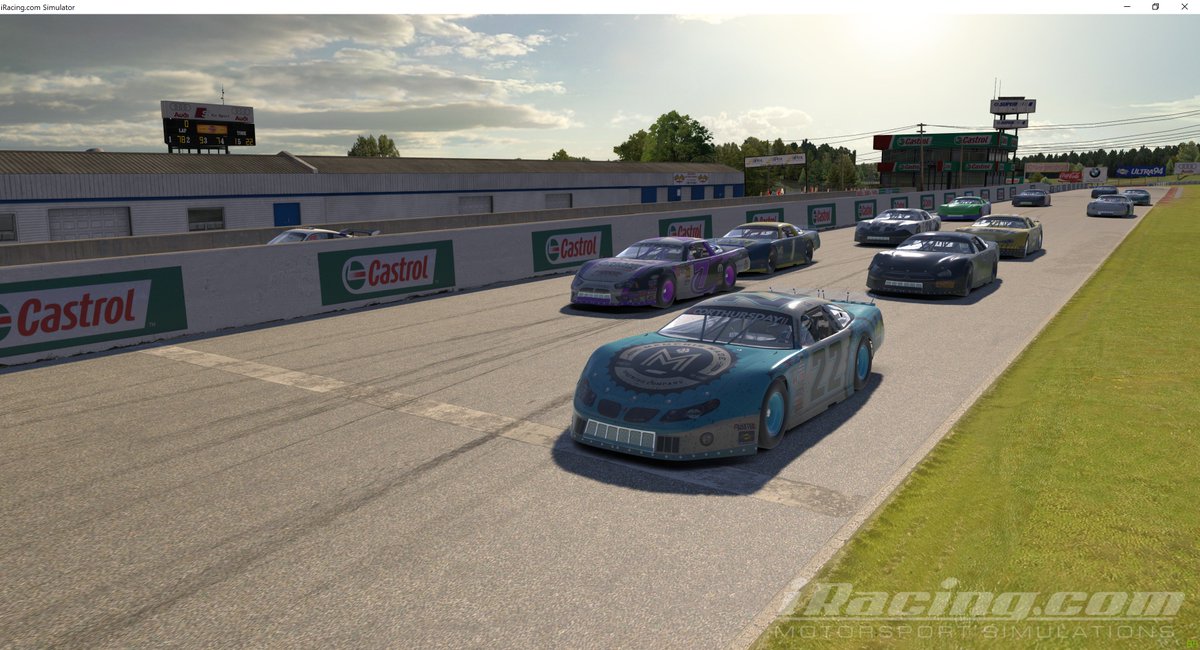 Teamxtreme44's tweet photo. Well, we dove into the deep end tonight for @CORThursday. At a track we haven't been to since Sports Car GT, and boy did we perform like it at the start. Qualified 9th, 5th at halfway, led 1 lap, and came home 5th at the finish. Fastest lap on lap 36/40. Just steady improvement. https://t.co/hOd5Os4eG7