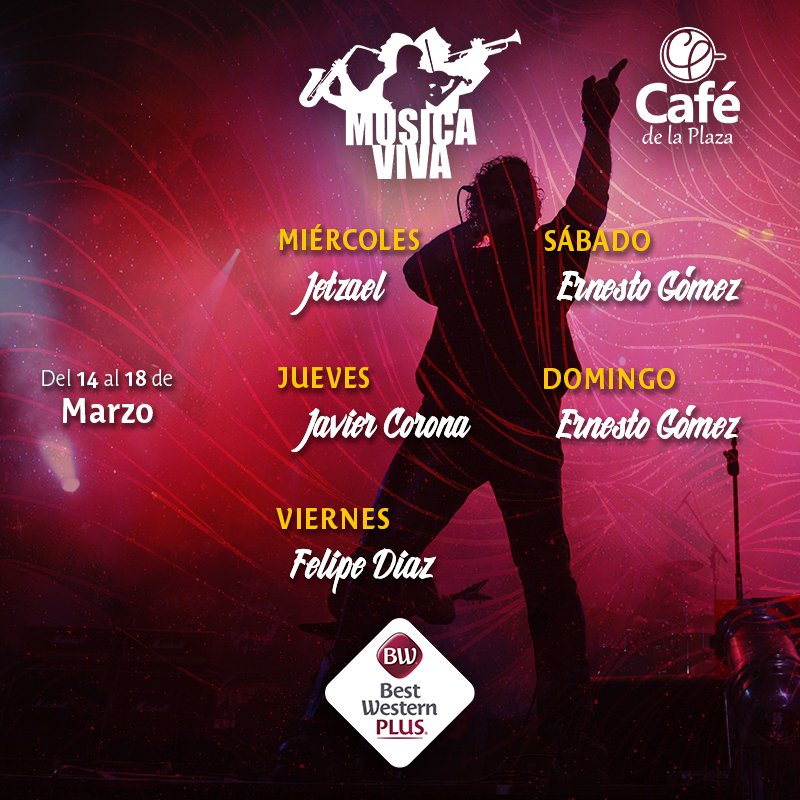 HotelConciergeC's tweet image. #ViveColima ven y disfruta de la #MúsicaViva desde el #CentroHistórico en el corazón de nuestra hermosa ciudad.