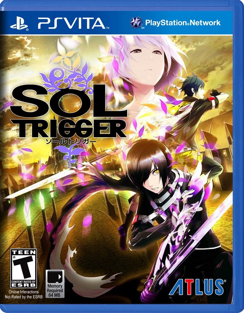 JoshuaMFrench's tweet photo. Of all the late Japanese #PSP games that never made it West, #SolTrigger is one that deserved a definitive update on #PSVita. A mature #JRPG w/ high production values, it surely would’ve found an audience had developer #ImageEpoch not shut down. Maybe @SEGA owns the rights now..? https://t.co/ib0dFjI74W