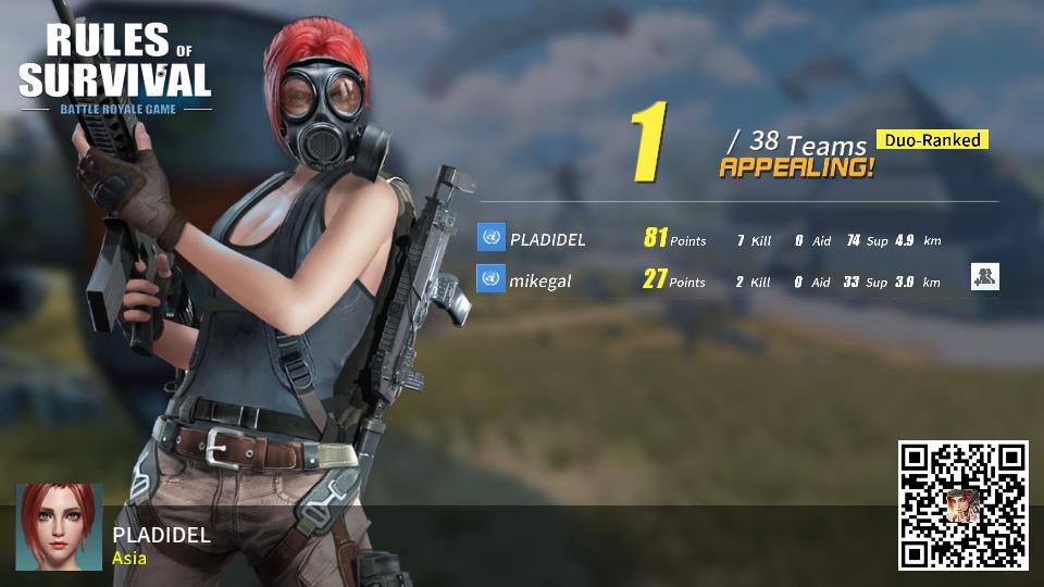 Told yah!!     #RulesofSurvival. 😮😊😁